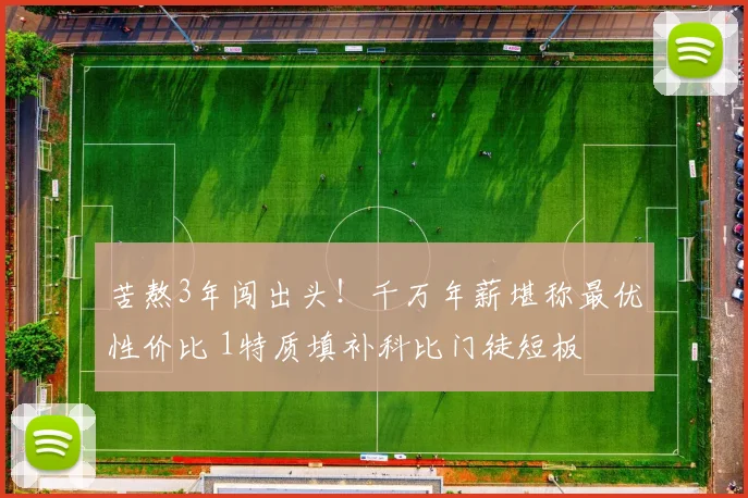 苦熬3年闯出头！千万年薪堪称最优性价比 1特质填补科比门徒短板